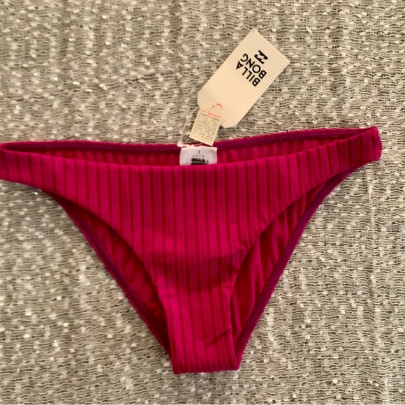 NWT!! Billabong Sunny Rib Tropic Bikini Bottom Medium NWT - Picture 3 of 6